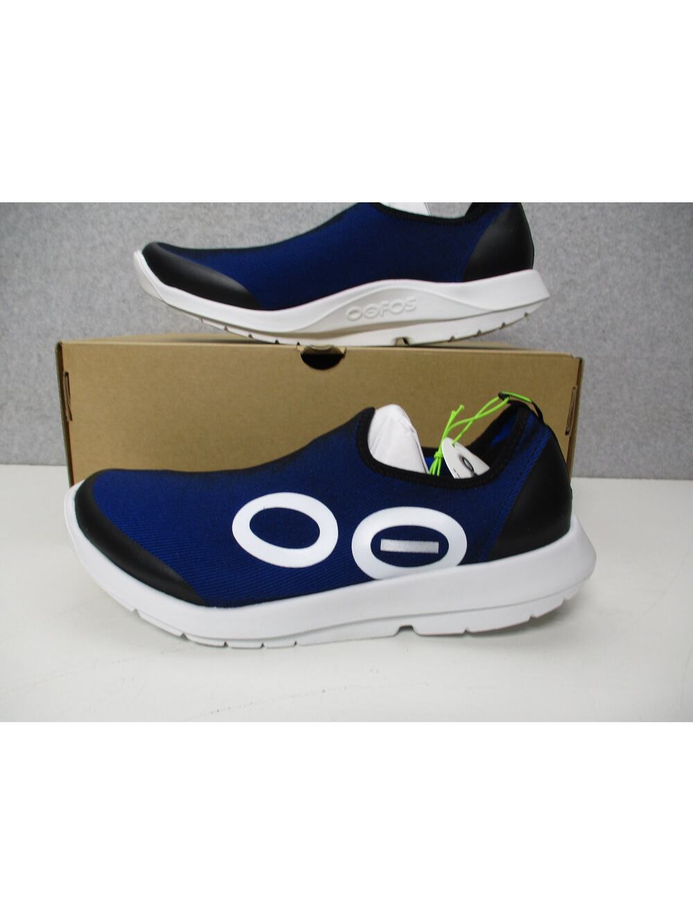 Oofos Oomg Sport Navy Blue Slip On Shoes Comfort Recovery Mens Sz 11